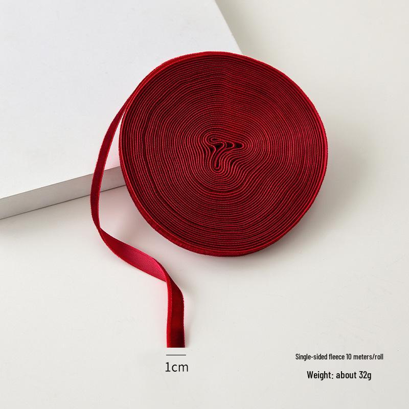 Festive Velvet Ribbon for Gift Wrapping & DIY Ornaments