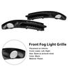 Front Bumper Fog Light Grill Fit VW Sharan 7M 2000-2010 W/ Foglight Hole