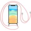 Protective Case - eFConnection - iPhone 11 - Transparent-pink - Thin - Shockproof