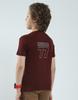 Monte Carlo Boy's Regular Fit Printed Half Sleeve T-Shirt