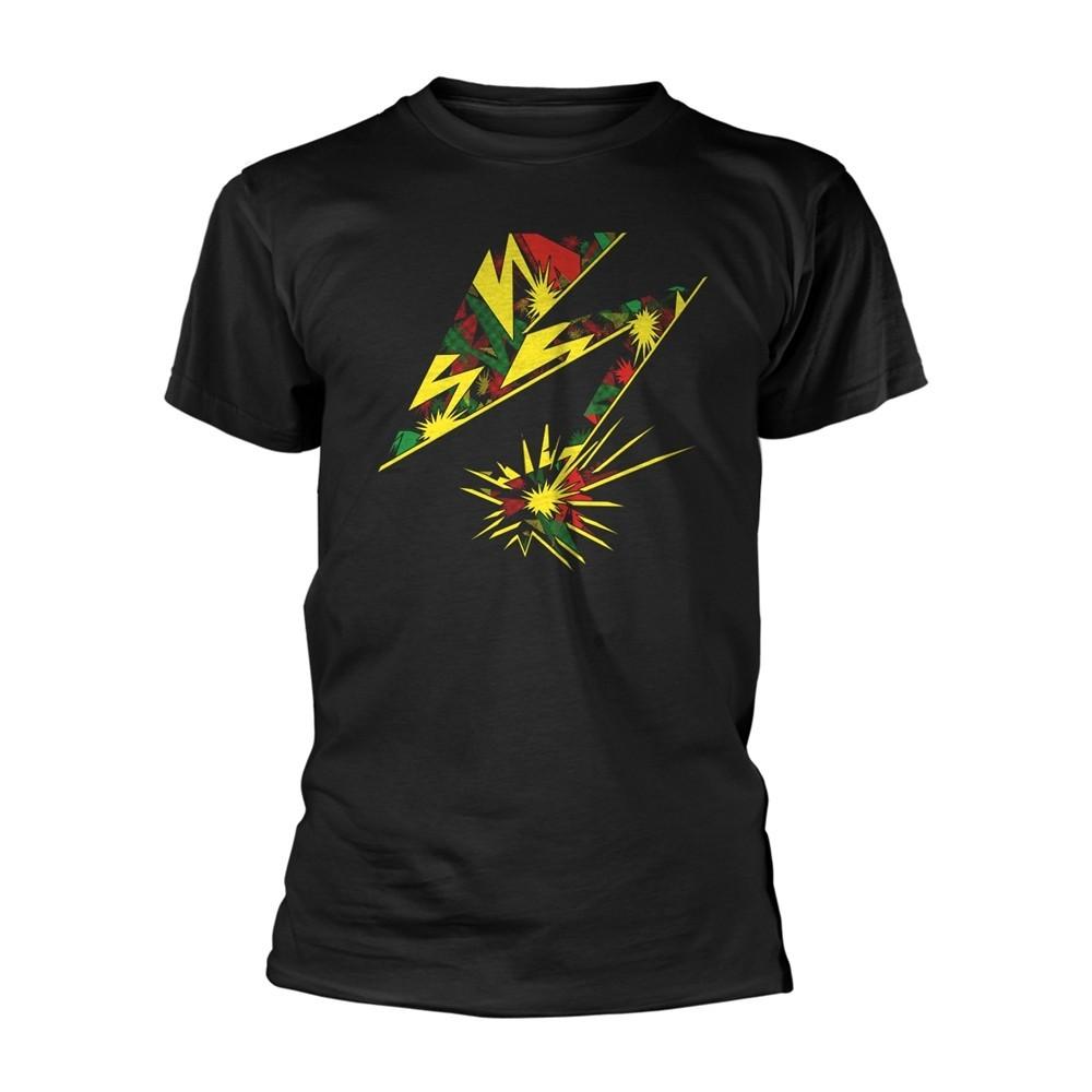 Bad Brains  Camo Bolt  Black T shirt - NEW Unisex T-Shirt L
