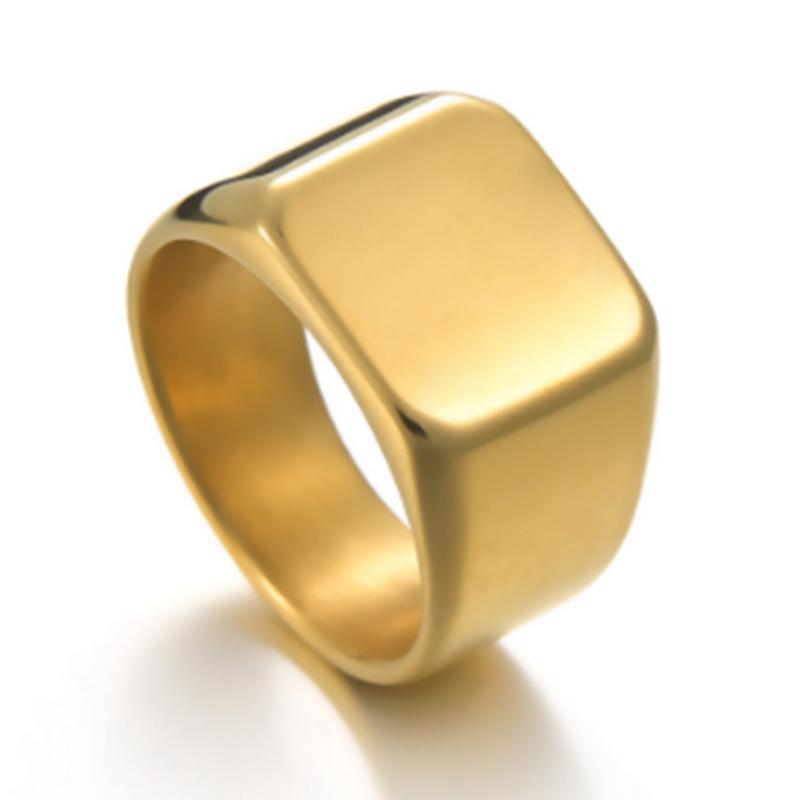Celtic Knot Titanium Steel Men's Ring - European & American Style, Personalized Jewelry