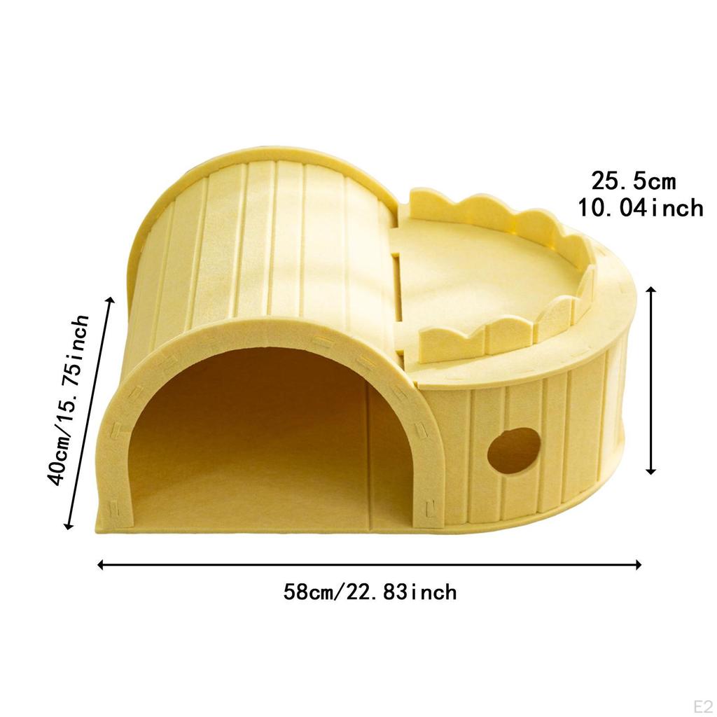 Cardboard Cat House Tunnel Comfortable Pet Supplies Decoration Cats Scratcher Scratching