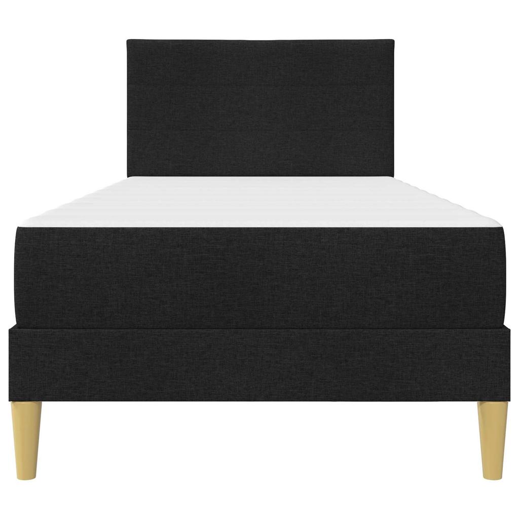Bed Frame Black 80 x 200 cm Polyester