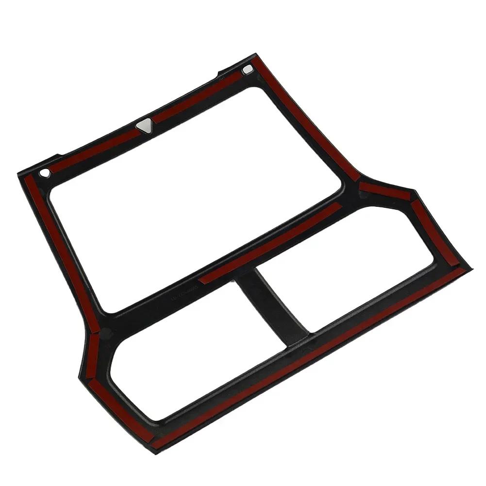 Center Console Trim Dashboard Trim Interior Matte Silver Parts Replacement Accessories For Ford Explorer 11-15
