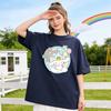 2026 New Arrival Kawaii Cinnamoroll Happy Birthday Print Couple T Shirts Casual Family Matching Outfits Parentchild Tees Tops