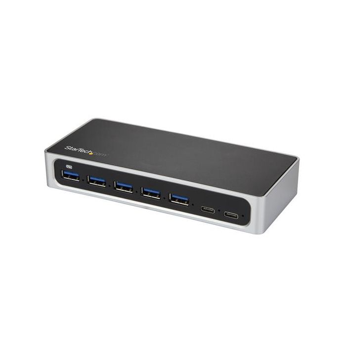 StarTech.Com Hub USB-C À 7 Ports Avec Alimentation Externe - Concentrateur USB Type-C Vers 5x USB A Et 2x USB-C - USB 3.0 (HB30C5A2C