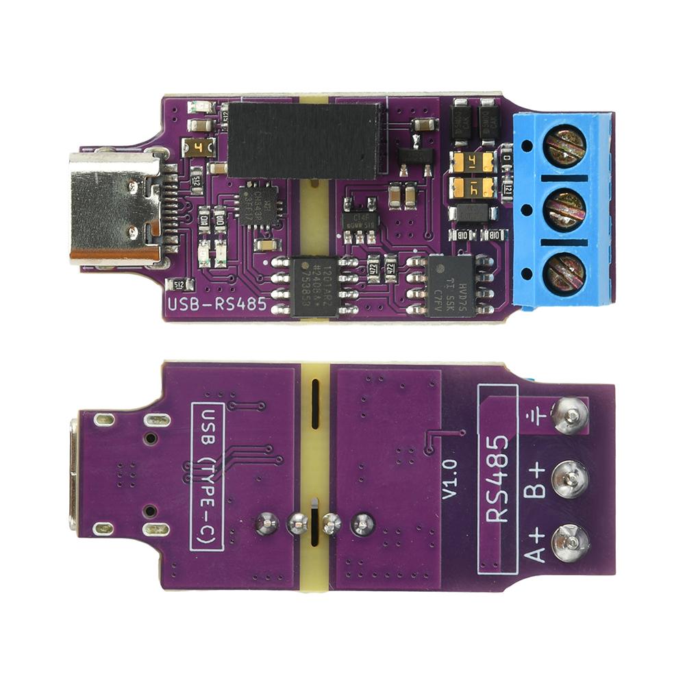 

USB to RS485 Isolated Serial Port Module Auto Commutation 2Mbps High-Speed Communication with Power Isolation & Type-C Interface
