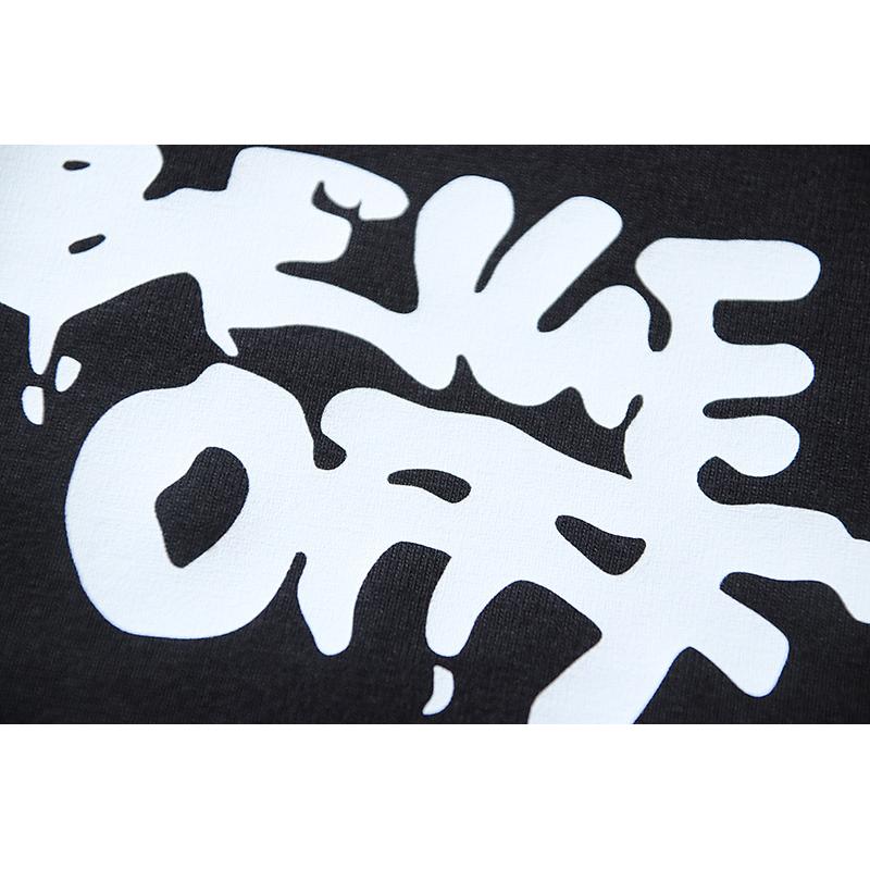 1179 Off-White 2026 Summer New Curved Letter Pattern Round Neck Pullover Short Sleeved Men's and Women's T-shirt