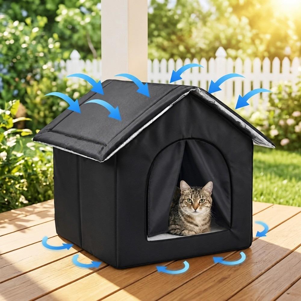 Winter Cat House Warm Small Dog House Outdoor Indoor Cat Bed Pet Shelter  For Small Pet Supply
