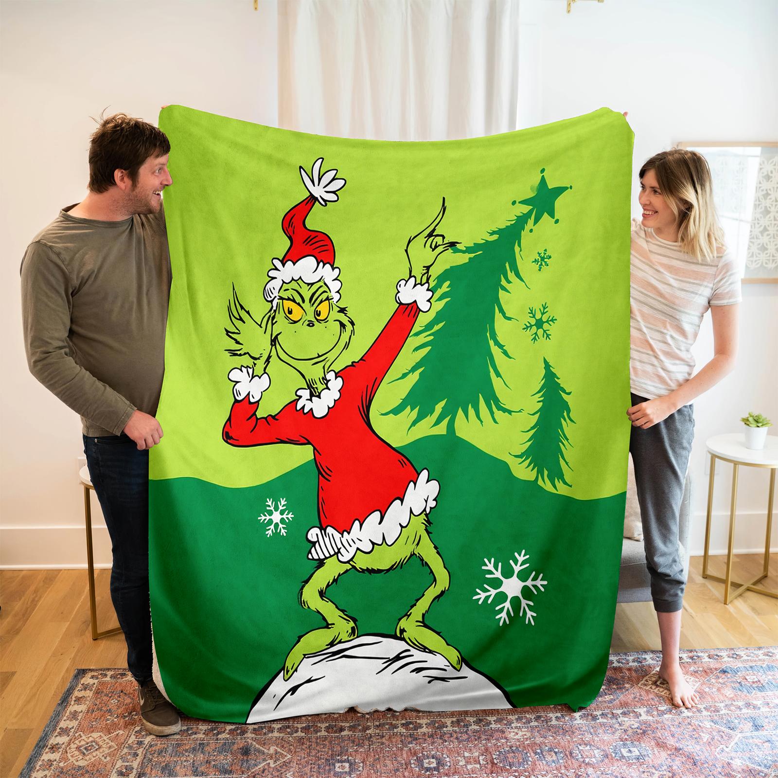 

Flannel Blanket Christmas Exclusive Personalized Blanket Digital Printing One Size