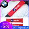 LBHBE1 2026 Car Sticker Car Seat Belt Cover Styling Cotton Safety Shoulder Protector for BMW M Performance E39 E46 E90 E30 E60 E91 E92
