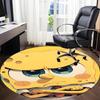 1pc Spongebob Office Round Area Rug, Under Office Chairs Bedroom Living Room Home Decor  A1022204
