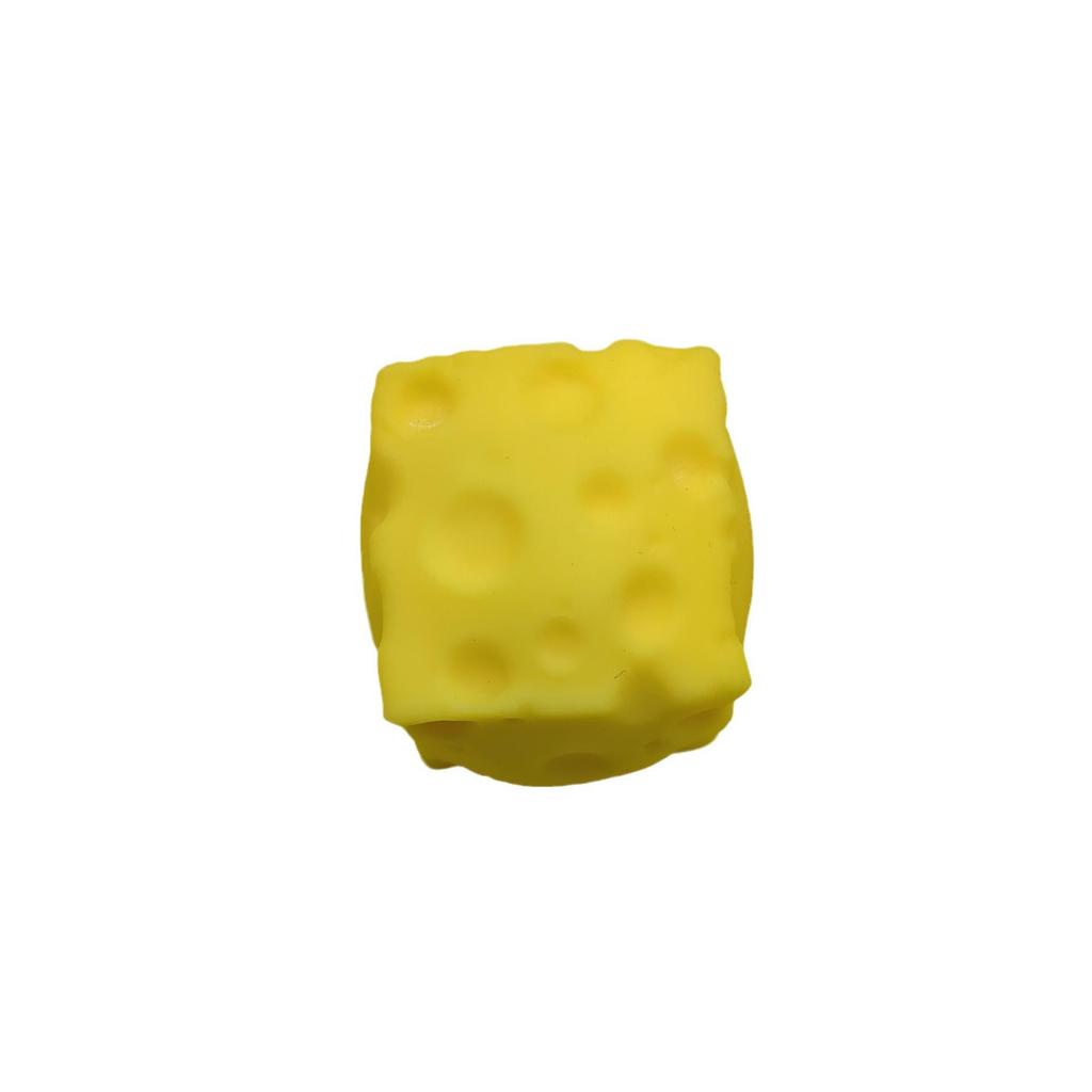 Mini Square Cheese Plastic Squishy-Super Soft Stress Relief Toy