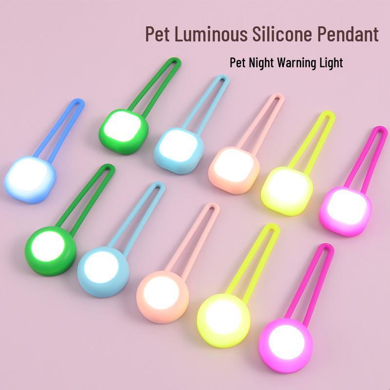 Świecąca zawieszka LED dla psa: Światło nocne zapobiegające zgubieniu dla zwierząt domowych na spacerach
