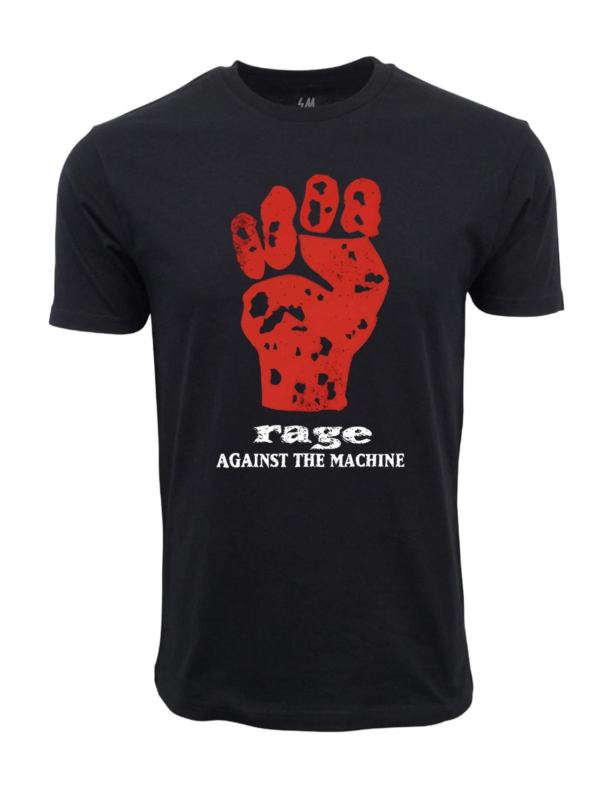 Unisex Adult Casual Graphic Rage Against The Machine Graphic T shir... M