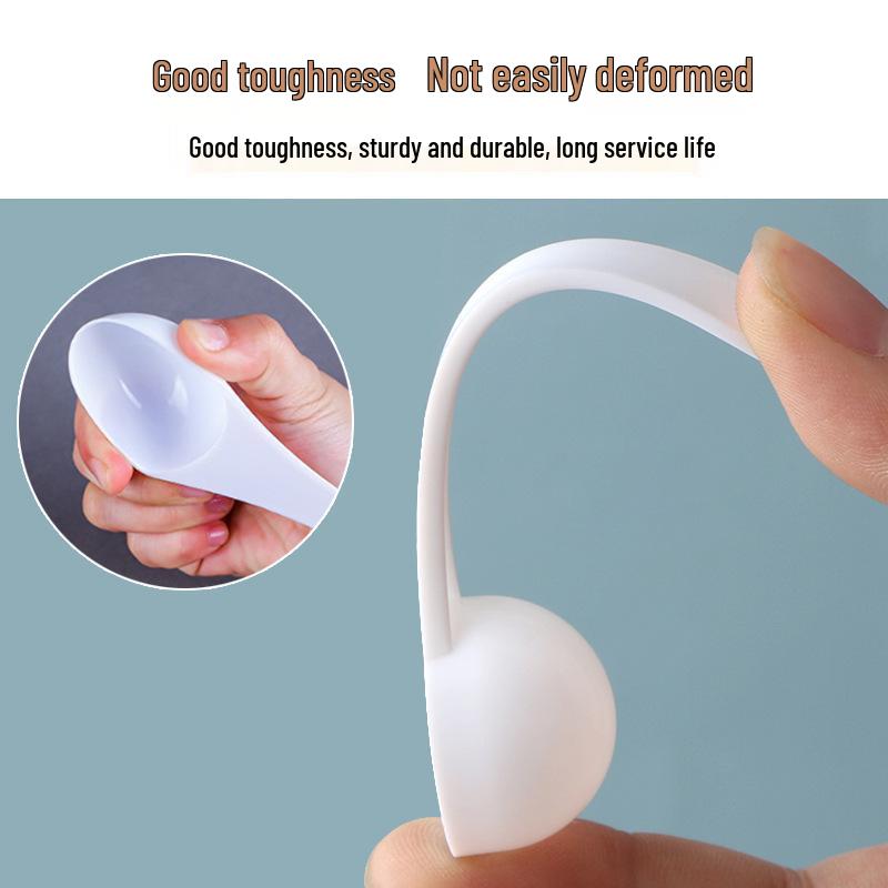 Individually Packaged Disposable Plastic Measuring Spoons: 1g, 3g, 5g, 10g, 15g for Liquid & Powder