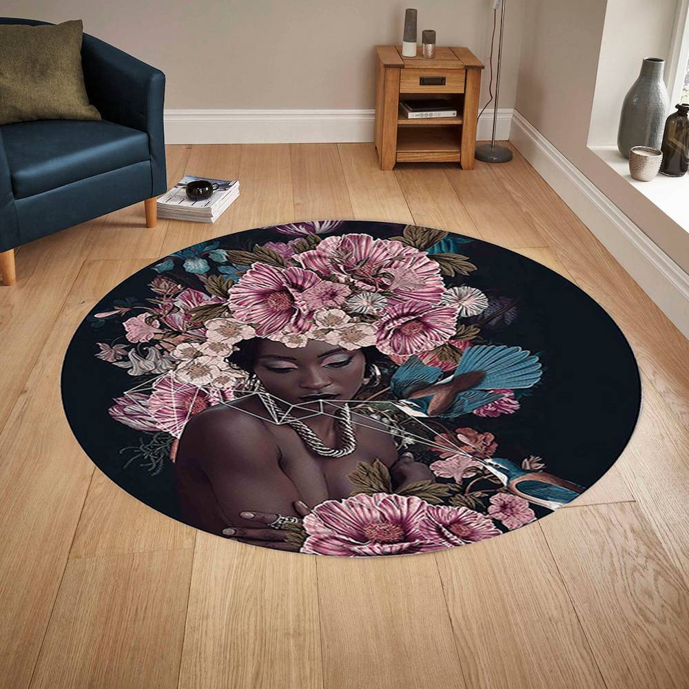 

Mosimoso Home H1119 Ковер с цифровой печатью на подошве в горошек 100x100 cm