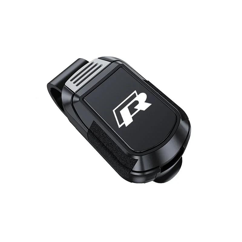 Lmn1 Car Glasses Sunglasses Storage Clip Sun Visor Clamp For VW GTI Rline Polo Golf Passat Tiguan Arteon Touareg CC Taigo Caddy T-ROC