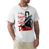 Leisure Negan The Walking Dead T-Shirts Men Round Neck 100% Cotton T Shirts Zombie Horror Short Sleeve Tee Shirt Gift Clothes