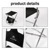 Outdoor Camping Fishing Sketching Chair Foldable Aluminum Alloy Chair Portable Chair With Backrest