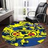 Club America Chair Mat   Round Carpet for Home Decor, Office Use, Living Room, Bedroom, Gift Idea0396b