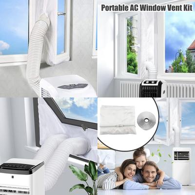 Portable Air Conditioner Window Vent Kit Air Conditioning Sealing Cloth Blocking Cloth Window Sealing Cloth Casement Supplies