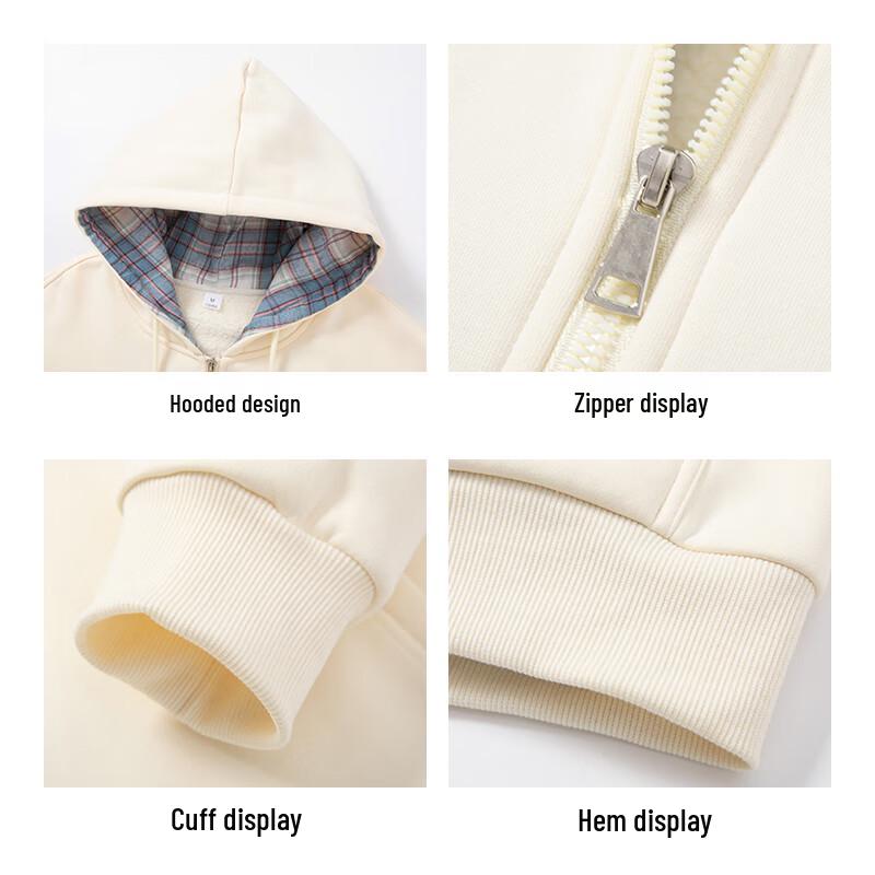 Paul Frank Men's Hooded Open-Front Sweatshirt