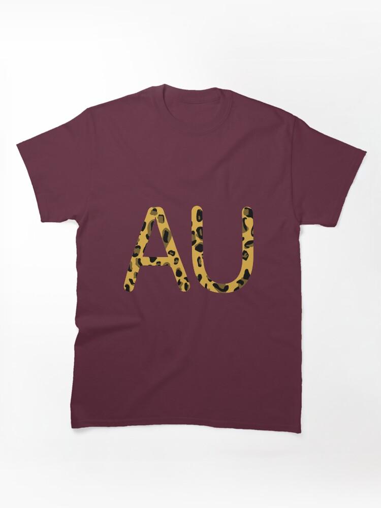 Auburn University AU Cheetah Print Classic Unisex T-Shirt