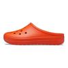 Crocs Classic Comfort Solid Colour Hole Shoes Women's Orange