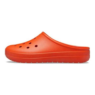 Classic Comfort Solid Colour Hole Shoes Women's Orange
