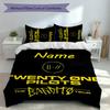 3pcs Custom Name twenty one pilots Bedding Set,Includes 1 Duvet Cover and 2 Pillowcases,All-season Bedroom Decor