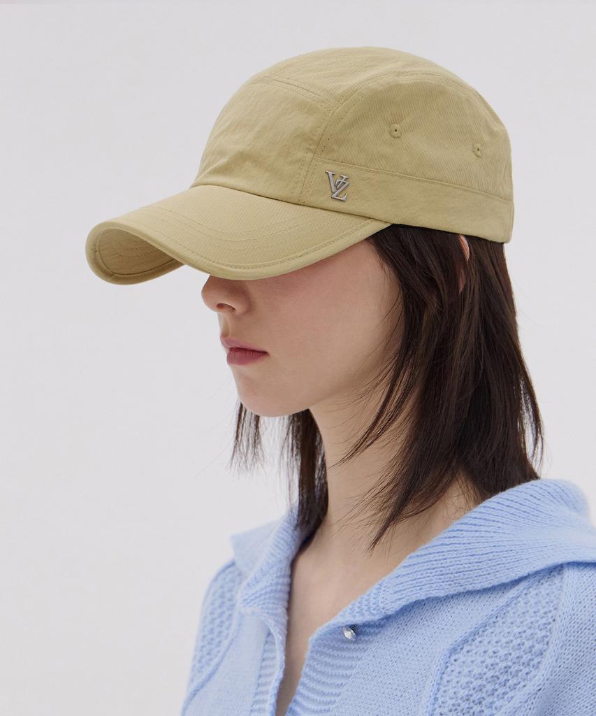 Bajal Vz Studded Banding Camp Cap Beige