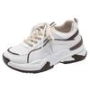 Shoes Women's Autumn New Breathable Student Casual Shoes Trendy Thick-soled Heightening Sports Shoes