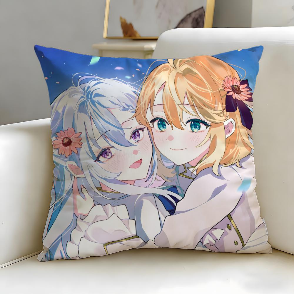 The Magical Revolution of the Reincarnated Princess Cushion Cover Soft  EasyWash Pillow Case  Versatile for Couch Bed Travel