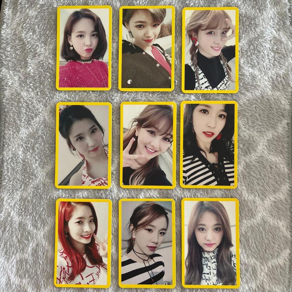[USED] "TWICE Coaster LANE2" trading card