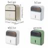 Waterproof Wall-Mounted Tissue Box No-Drill Draw Tissue Box Toilet Paper Holder  Bathroom