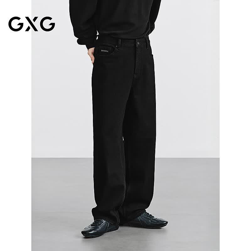 GXG Men s Micro-Elastic Loose Straight Jeans L