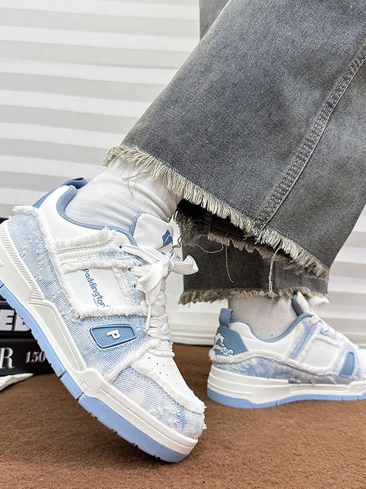 Men's 2025 Autumn Casual Skate Shoes, Breathable and Versatile in White