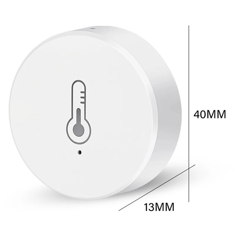 ZigBee WiFi Temperature and Humidity Sensor for Tuya Smart Life APP Remote Control Real Time Monitor Work with Alexa Google Home