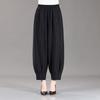 Thin Mom Lantern Pants Casual Summer Loose Pants Women's National Style New Nine Part Pants Haren Pants