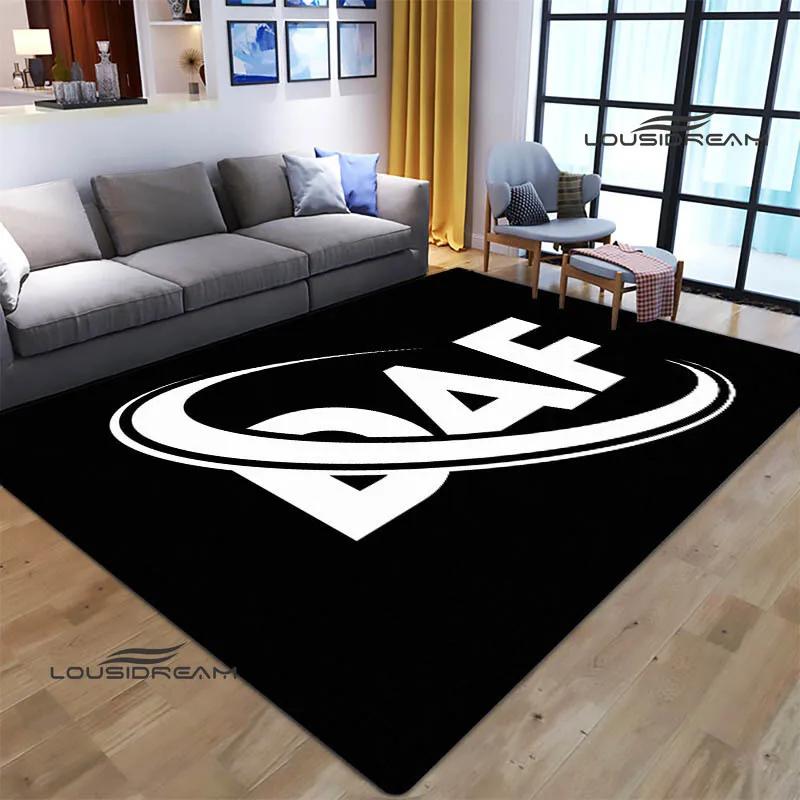 truck Retro printed carpet Living room bedroom carpet non-slip carpets Yoga mat Outdoor carpet kawaii rug