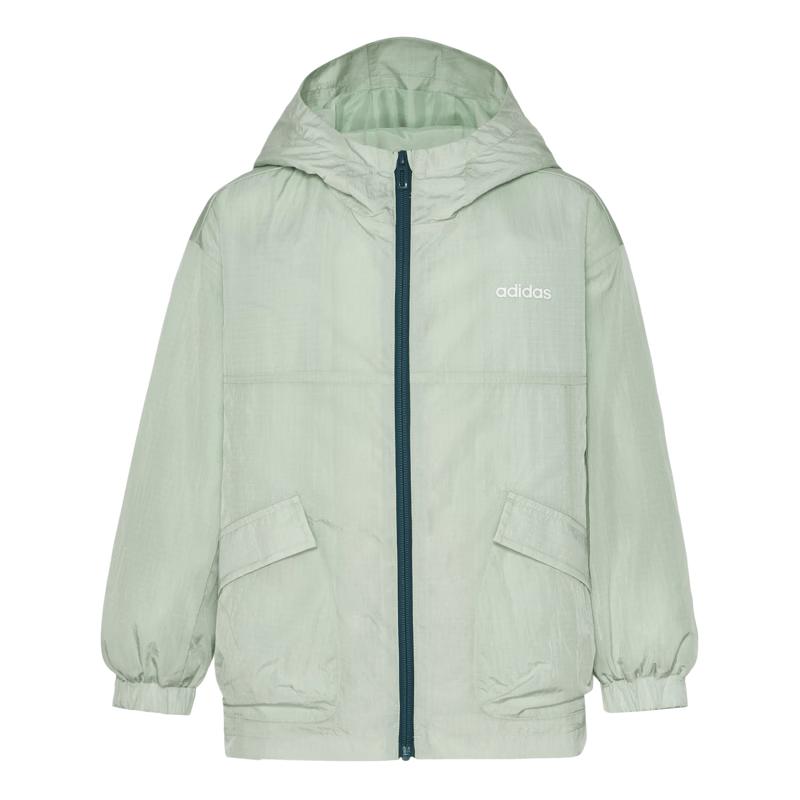 Adidas Kids' Water-Repellent Hooded Jacket
