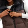 Coach Ss24 Solid Color Zipper Closure Stand Collar Vest Women vest Black Brown CU417-BK