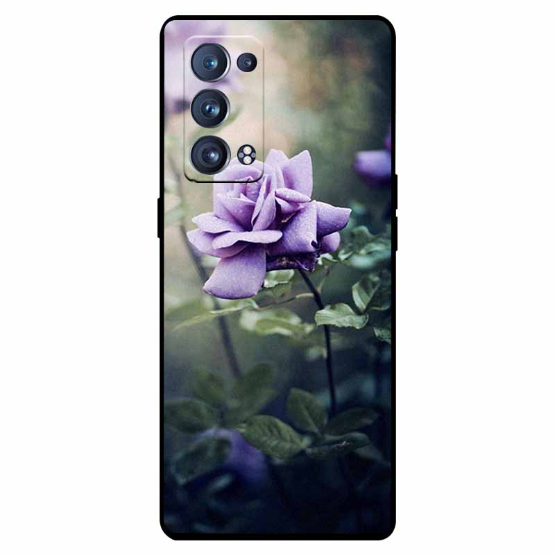 For Oppo Reno 6 Pro 5G Case Snapdragon Shockproof Soft Silicone TPU Back Cover For Oppo Reno 6 Pro CPH2247 Phone Cases Cute Capa