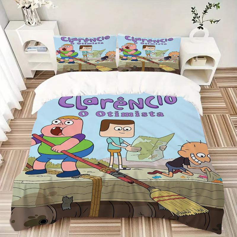 3Pcs Optimist'S Journey Through Chaos Bedding Set Quilt Cover Pillowcase Home Christmas Xmas Halloween Gift 1 Duvet Cover 2 Pillowcase M924231