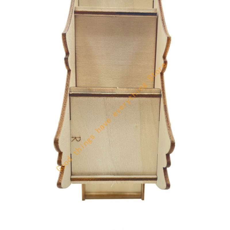 Christmas Trees Calendar Wooden Drawers Box Children Gift Festival Party Home Office Tabletop Decoration Storage 55KF