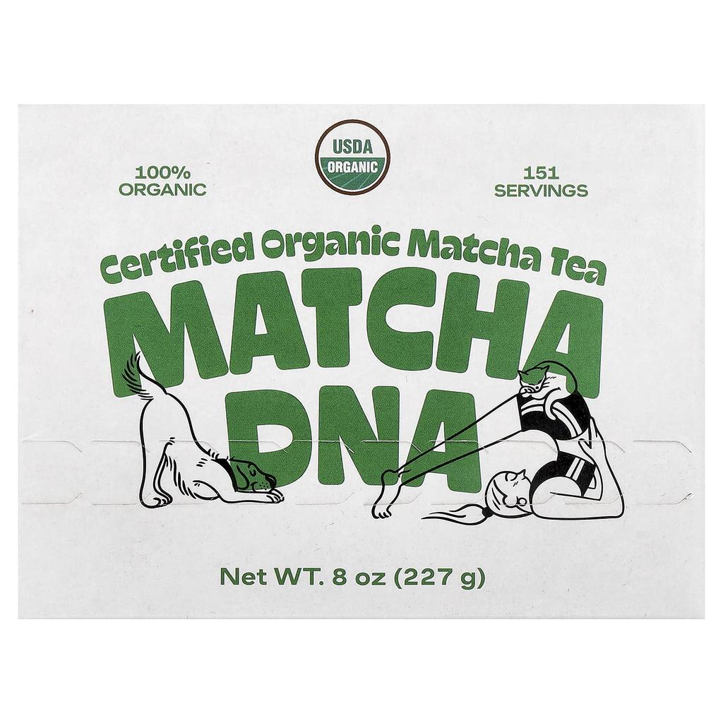 Matcha DNA, Certified Organic Matcha, 227g (8oz)