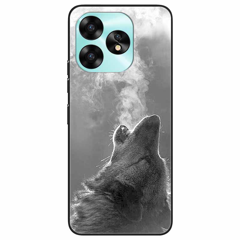 For UMIDIGI G5A Case Shockproof Silicone Protect Soft TPU Coque for UMIDIGI G5 G 5 Mecha Phone Covers G 5A Wolf Lions Painted