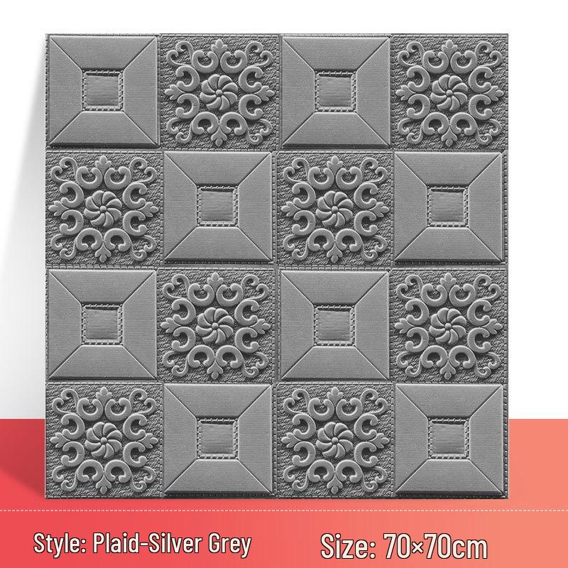 3D Waterproof Self-Adhesive Bedroom Wallpaper for Home Decoration